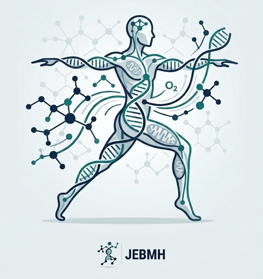 Exercise biochemistry and metabolic health illustration
